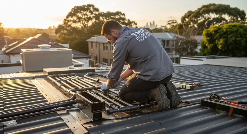 roof plumber South Yarra team